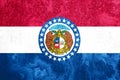 Missouri State Flag Pop Art Royalty Free Stock Photo