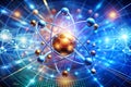 Nanotechnology: Unlocking the Future of Science with Atomic Precision Royalty Free Stock Photo