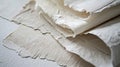 Artistic Representation of Paper Texture, Abstract Handcrafted Design