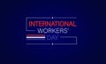 Artistic Representations of International Worker\'s Day Royalty Free Stock Photo