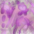 Artistic Spring Flowers - cute and magical Dyes . Elegant overflowing neon Design