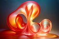 artistic style luminogram abstract shapes possibly hinting at pl