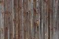 artistic texture of an old wooden fence in black and brown tones - close-up rustic background Royalty Free Stock Photo