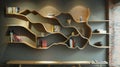 Artistic Wall Shelf Design