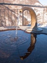 Artistic water fountain