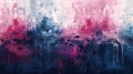 Artistic Watercolor Ink Grunge Background with Brush Strokes and Splatters for Design Projects Royalty Free Stock Photo