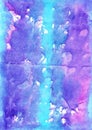 Artistic watercolour multicolor background for scrapbooking