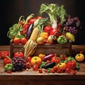 Artistry in Agriculture: A Mouthwatering Display of Fresh Produce