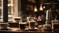 The artistry and details of expertly brewed coffee