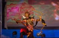 Artists playing ramayan character in ramlila