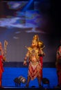 Artists playing ramayan character in ramlila