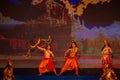 Artists playing ramayan character in ramlila