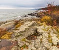 Artists Point and The Lake Superior Coastline Royalty Free Stock Photo