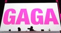 ArtRAVE: Lady Gaga`s `Artpop` Official Album Release Party on November 10, 2013 Royalty Free Stock Photo