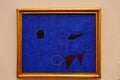 Arts collections in Fundacio Joan Miro, a museum of modern art honoring Joan Miro located on the hill of Montjuic in Barcelona