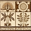 Arts & Crafts Antique Tile