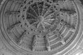 Arts in Ranakpur Jain temple, India Royalty Free Stock Photo