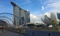 Artscience museum and Marina Bay Sands Hotel