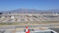 Arturo Merino Benitez airport at Santiago of Chile Royalty Free Stock Photo