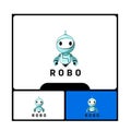 Logo robot concept