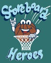 SCOREBOARD HEROS GRAPHIC FOR KIDS WEAR AND PLAY AREA