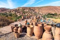 Artwork clay pots handmade in Morocco