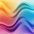 Artwork featuring smooth, undulating wave-like patterns in vibrant Royalty Free Stock Photo