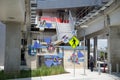 Artwork at the Jacksonville Regional Transportation Center, Jacksonville, Florida