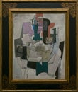 An artwork by Pablo Picasso in the famous Tate Modern in London Royalty Free Stock Photo