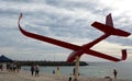 An artwork of the Sculpture by the sea annual exhibition. Cottesloe beach. Perth. Western Australia Royalty Free Stock Photo