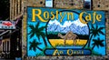 Artwork on the side of Roslyn cafe, WA. USA