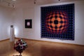 Artwork at the Vasarely Museum in Pecs Hungary