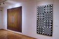 Artwork at the Vasarely Museum in Pecs Hungary