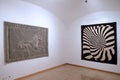 Artwork at the Vasarely Museum in Pecs Hungary