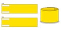 Blank Yellow Armband Captain Pattern Template