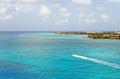 Aruba coastline Royalty Free Stock Photo