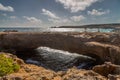 Aruba Landscape in the Atlantic Side Royalty Free Stock Photo