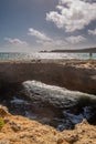 Aruba Landscape in the Atlantic Side Royalty Free Stock Photo