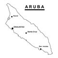 Aruba map icon