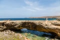 Aruba Natural Bridge Over Blue Water