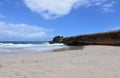 Aruba`s Secluded Andicuri Beach on the East Coast Royalty Free Stock Photo