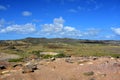 Arubas Desert Landscape on a Spring Day