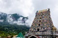 Arul Mihu Navasakthi Vinayagar Temple roof, Victoria, Seychelles.