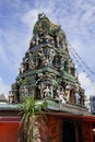 The Arulmigu Sri Rajakaliamman Glass Temple in Johor Bahru, Malaysia