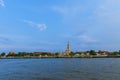 Wat Arun Ratchawararam has beautiful architecture and is a major tourist attraction belonging to Bangkok. Royalty Free Stock Photo