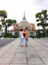 Arun temple with tourist