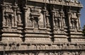 Sculptures on the walls of Arulmigu Arunachaleswarar Temple, Thiruvannamalai