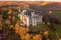 Arundel Castle, Arundel, West Sussex, England, United Kingdom. Bird Eye View Royalty Free Stock Photo