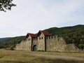 Arutela roman castra - reconstruction