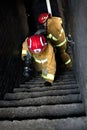 Arvada Fire Department cadets going through drills